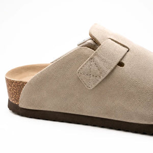 Suede Clogs
