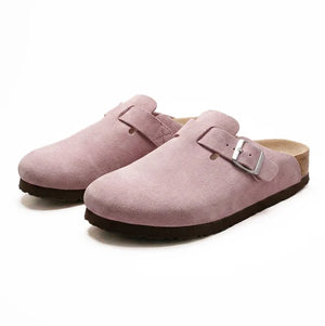 Suede Clogs