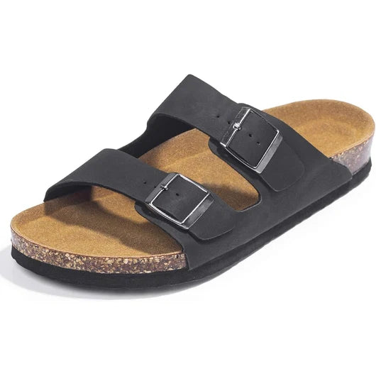 Sandaler med dubbla remmar
