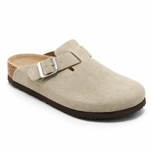 Suede Clogs