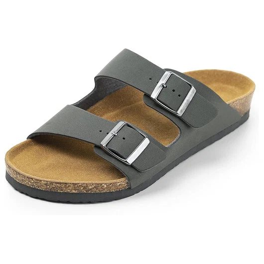 Sandaler med dubbla remmar